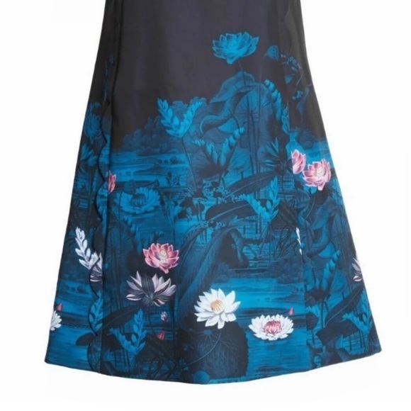 Ted Baker Dress Eurela Scalloped Floral - Picture 3 of 12